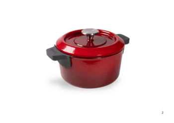 Olla Woll Iron 20 cm Hierro Fundido c/rojo chilli