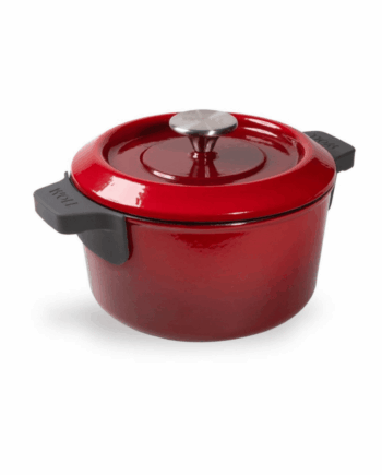 Olla Woll Iron 20 cm Hierro Fundido c/rojo chilli