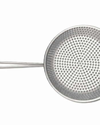 Sartén para la brasa artesanal de 28cm con perforación de 7mm