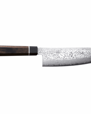 Senzo Black Santoku 16.7 cm Damasco negro VG-10