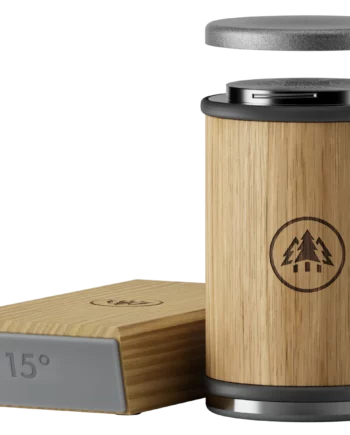 Afilador de cuchillos rodante HORL 3 en madera de roble con soporte magnético