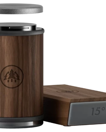 Afilador rodante HORL 3 Nogal con soporte magnético de madera