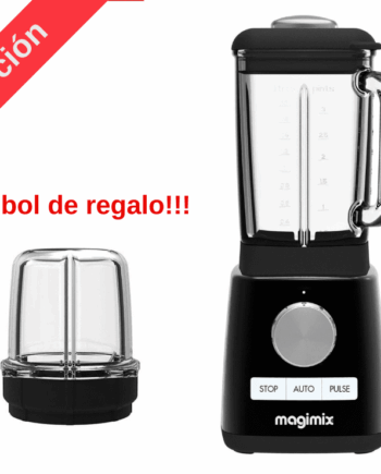 Batidora de vaso, o blender, de magimix de 1.8litros en color negro