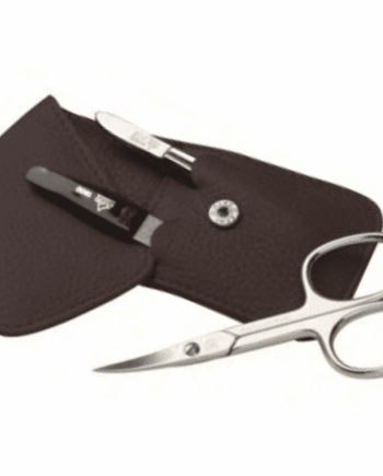 Estuche de manicura Erbe 3pzs c/marron
