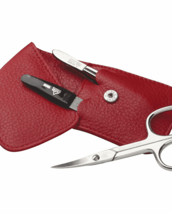 Estuche de manicura Erbe 3pzs c/rojo