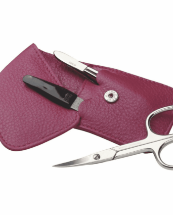 Estuche de manicura Erbe 3pzs c/rosa