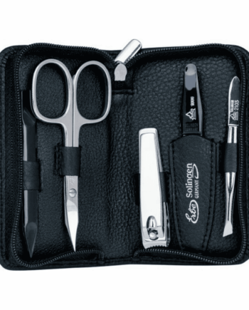 Estuche de manicura Erbe 5pzs c/negro